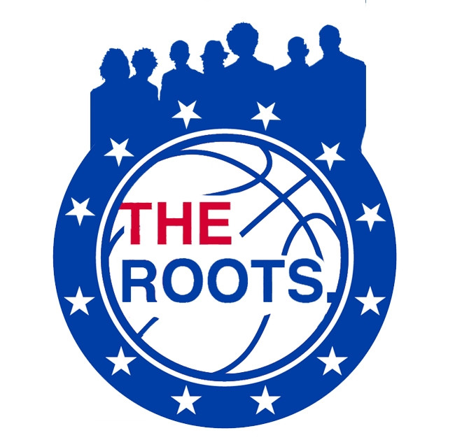 Philadelphia 76ers The Roots Logo iron on transfers